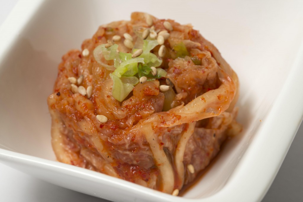 Kimchi piatto tradizionale coreano specialità di Galbi Roma