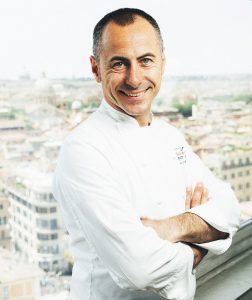 Chef Francesco Apreda Imago all'Hassler Roma