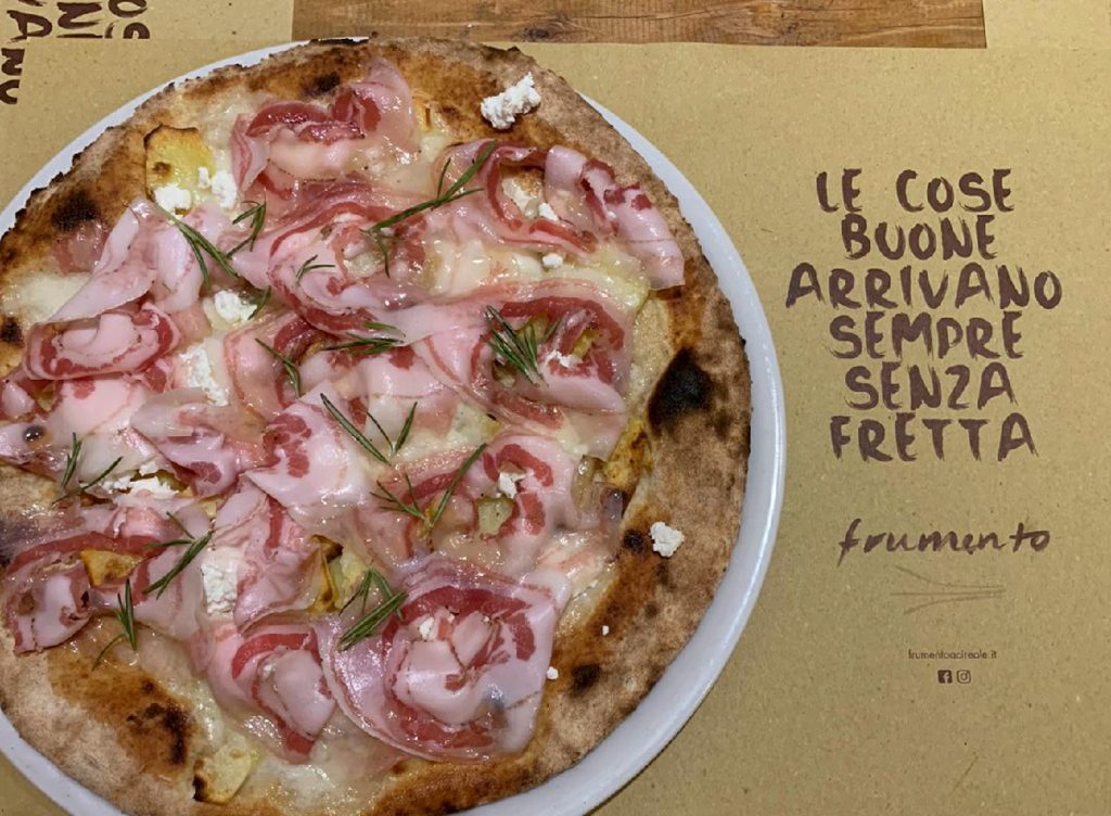 Pizzeria Frumento Acireale pizza più buona migliore Catania Sicilia 50 Top Pizza 2019 Awards