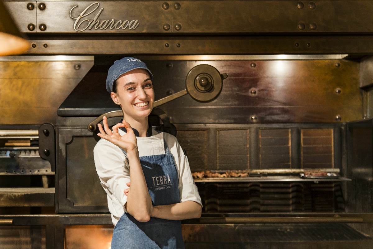 Chef Angela Pierantozzi ristorante TERRA La Griglia by Eataly Roma