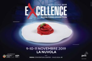 Excellence 2019 Roma Chef Alta ristorazione cooking show 9 11 novembre