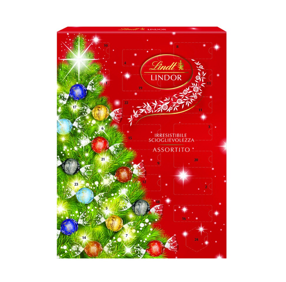Lindt Calendario Avvento Lindor Novità Natale 2020 prezzo vendita online