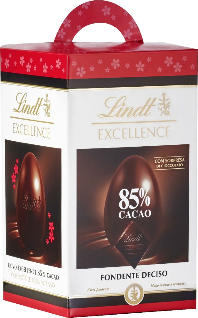 Excellence 85 cacao LIndt novità Pasqua 2021 Uova cioccolato fondente prezzo vendita online