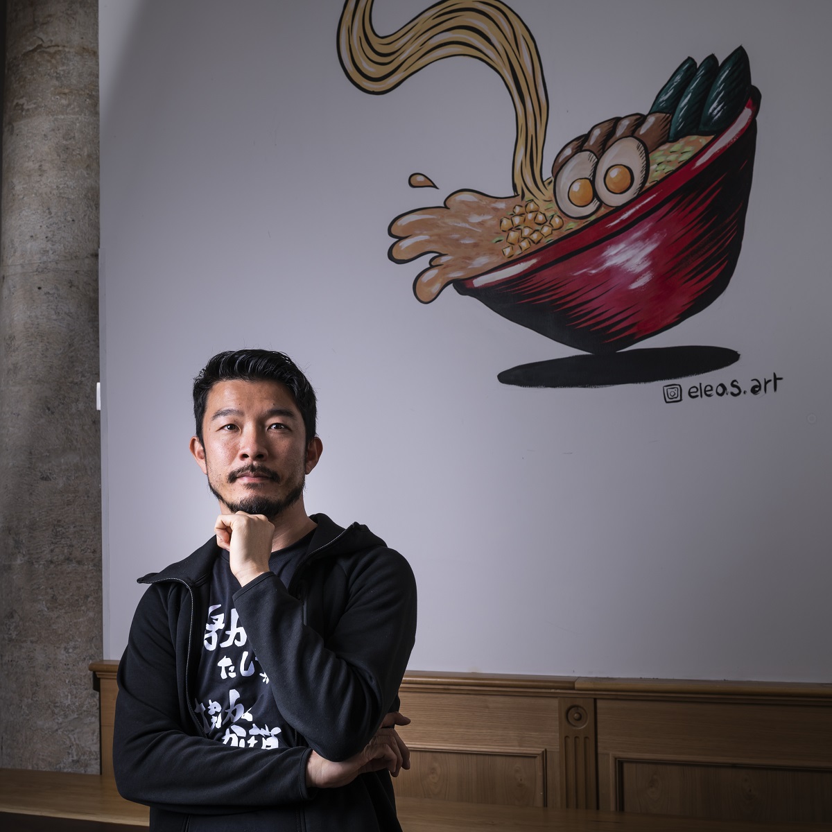 Akira Yoshida imprenditore giapponese proprietario della catena di ristoranti Ramen Bar