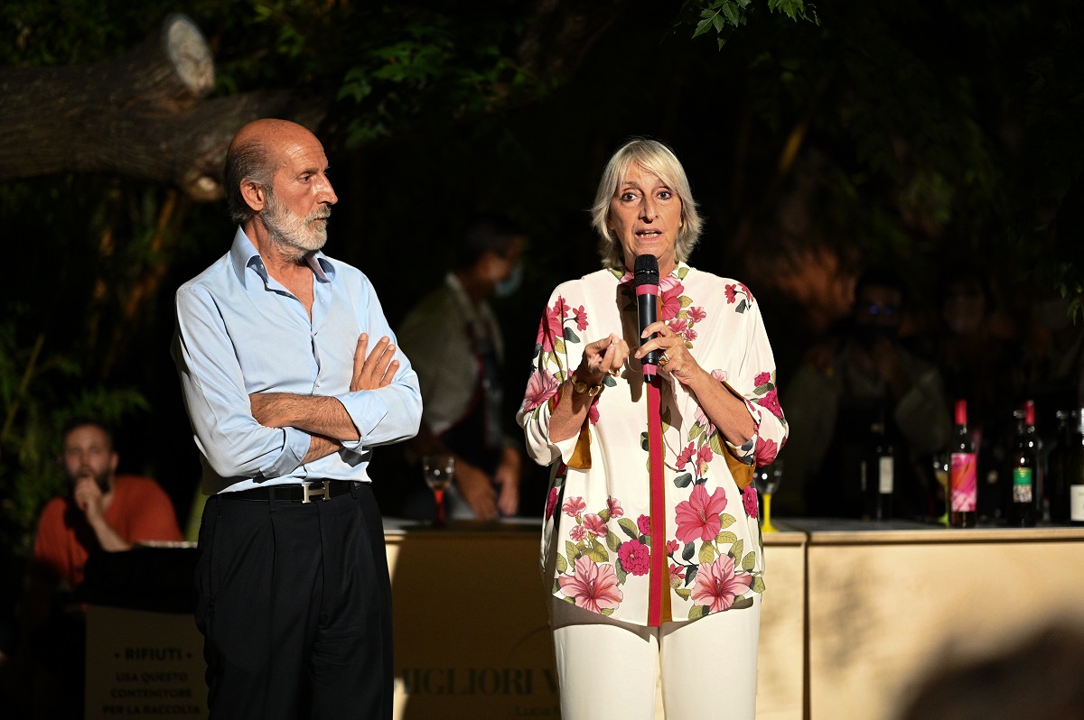 Luca Maroni e Francesca Maroni Vendemmiata Romana 2021 Orto Botanico