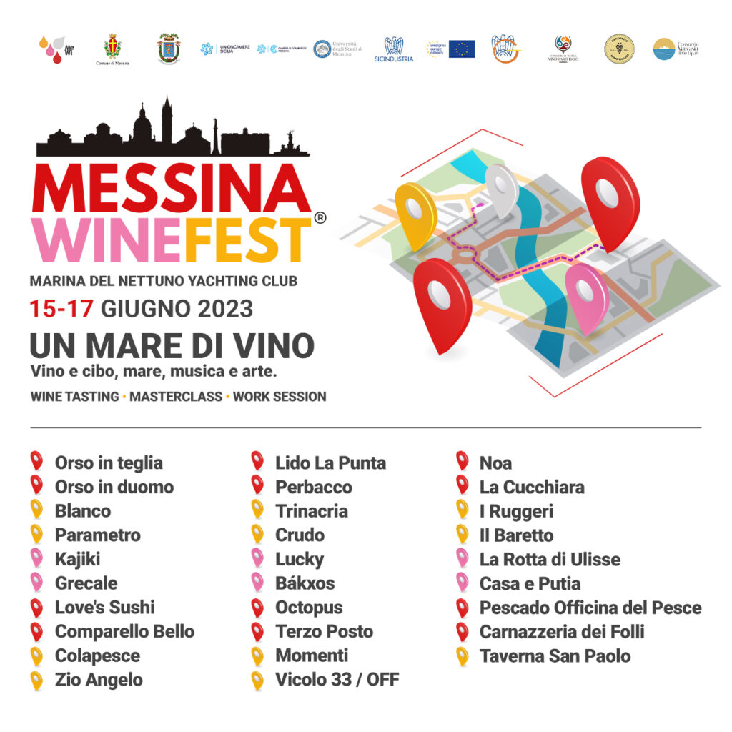 Location Partner MWF2023 Evento Diffuso Messina dal 15 al 17 giugno 2023