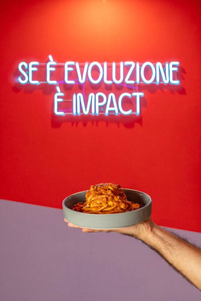 IMPACT FOOD Roma dal menu Scialatielli al ragù di Redefine Meat